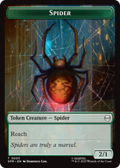 Spider // Illusion Villain Double-Sided Token [Marvel's Spider-Man Tokens] | L.A. Mood Comics and Games
