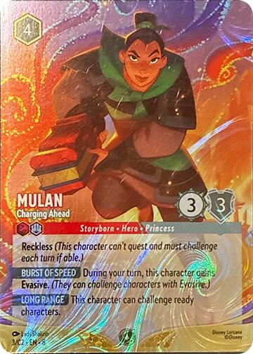 Mulan - Charging Ahead (3) (3) [Promo Cards] | L.A. Mood Comics and Games