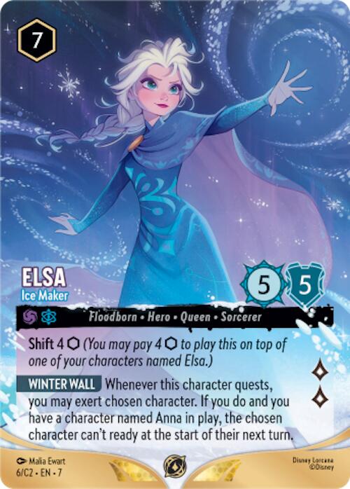Elsa - Ice Maker (6) [Promo Cards] | L.A. Mood Comics and Games