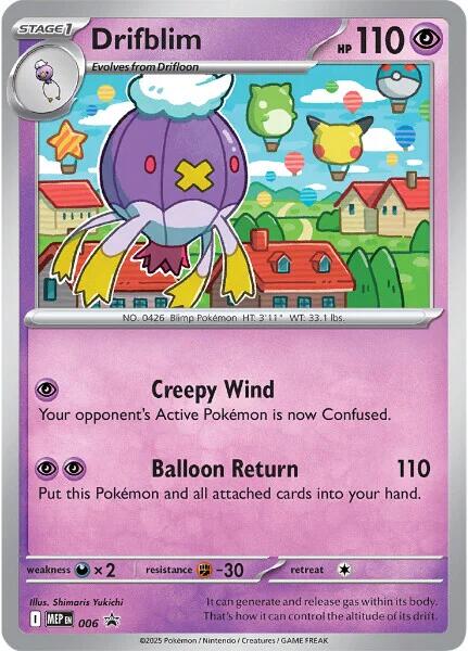 Drifblim (006) [Mega Evolutions Promo] | L.A. Mood Comics and Games
