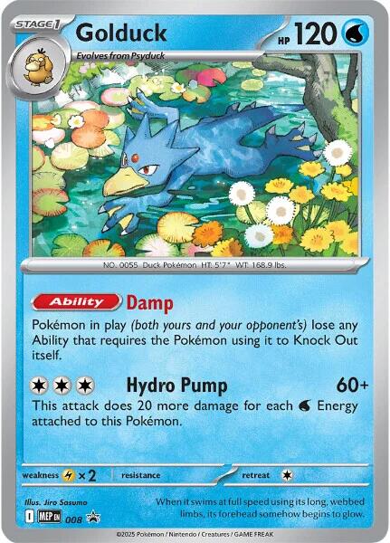 Golduck (008) [Mega Evolutions Promo] | L.A. Mood Comics and Games