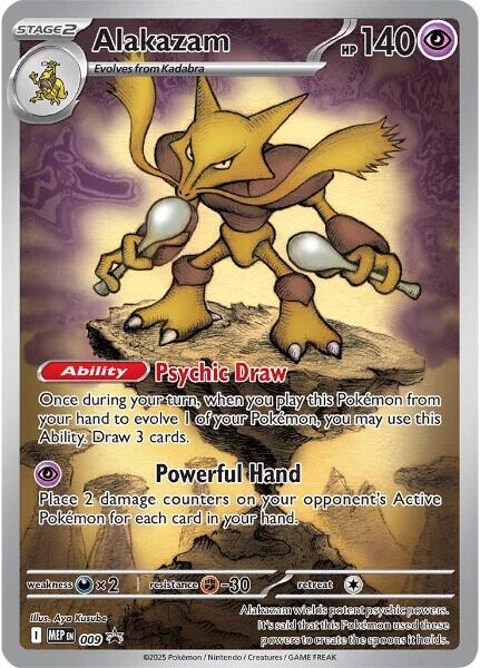 Alakazam (009) [Mega Evolutions Promo] | L.A. Mood Comics and Games