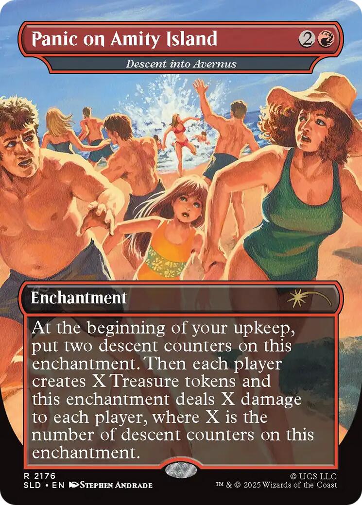 Panic on Amity Island - Descent into Avernus [Secret Lair Drop Series] | L.A. Mood Comics and Games