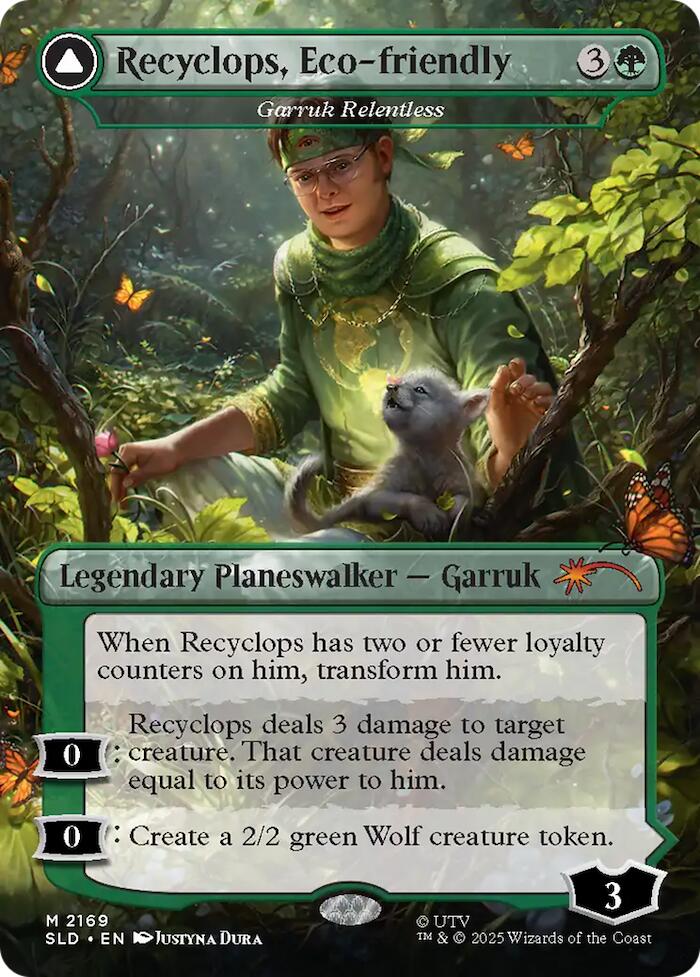 Recyclops, Eco-friendly - Garruk Relentless [Secret Lair Drop Series] | L.A. Mood Comics and Games