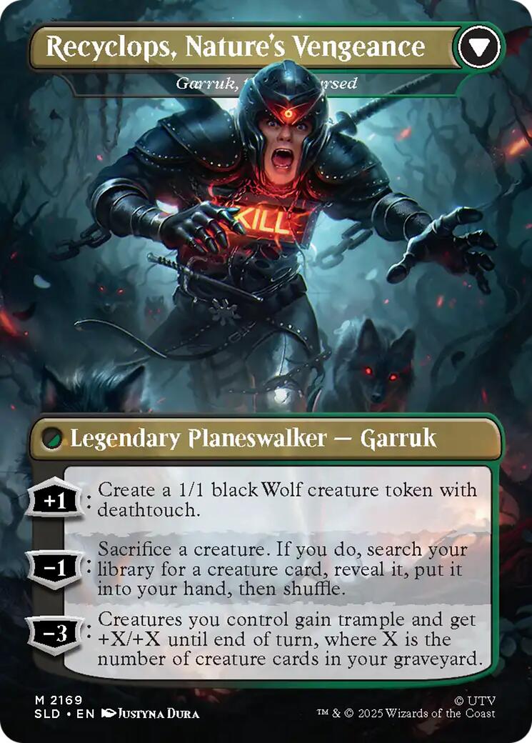 Recyclops, Eco-friendly - Garruk Relentless [Secret Lair Drop Series] | L.A. Mood Comics and Games
