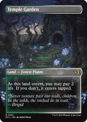 Temple Garden (Borderless) [Lorwyn Eclipsed] | L.A. Mood Comics and Games