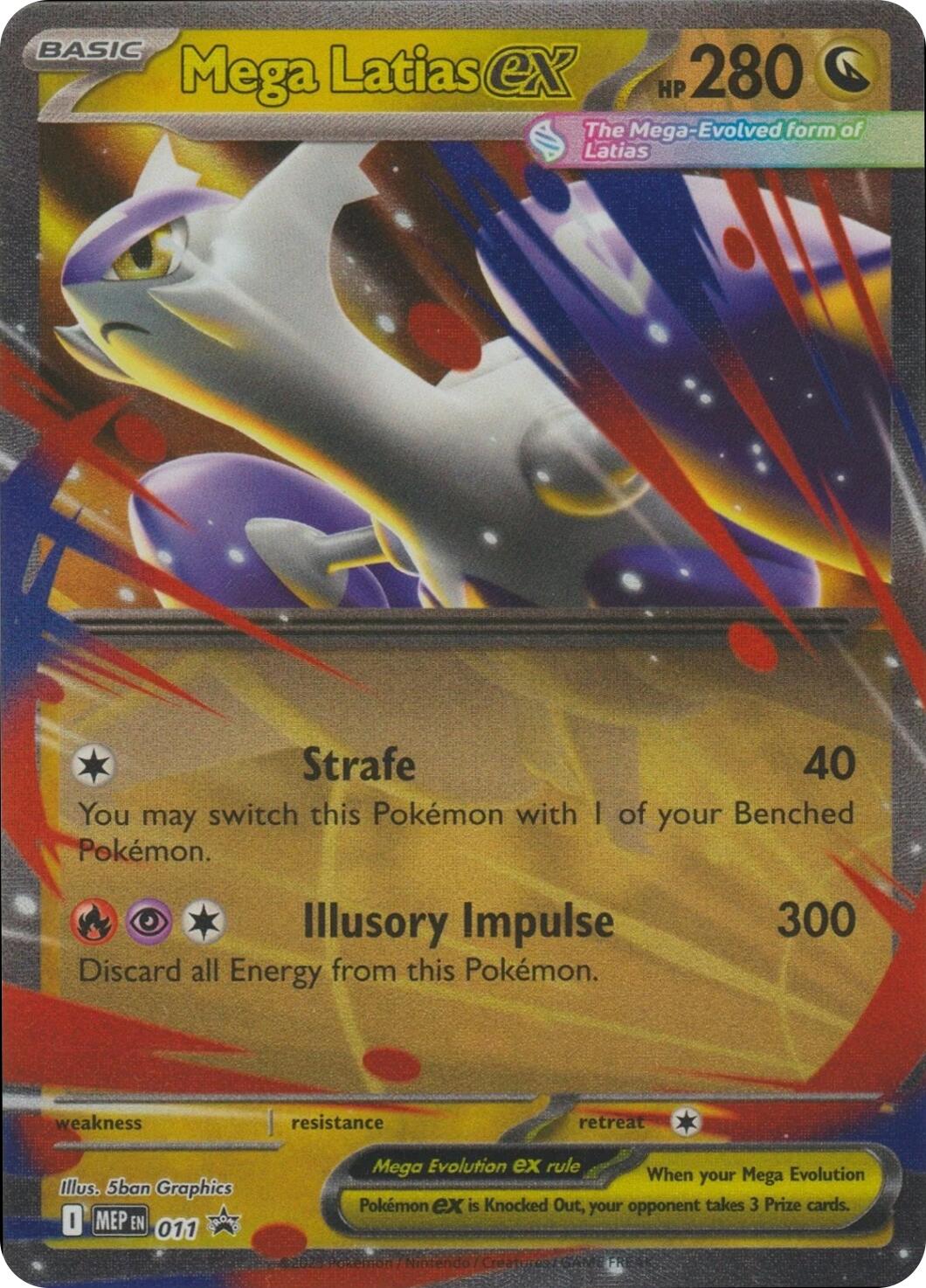 Mega Latias ex (011) [Mega Evolution Promo] | L.A. Mood Comics and Games
