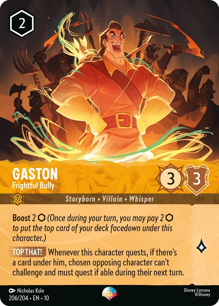 Gaston - Frightful Bully (Epic) (206/204) [Whispers in the Well] | L.A. Mood Comics and Games