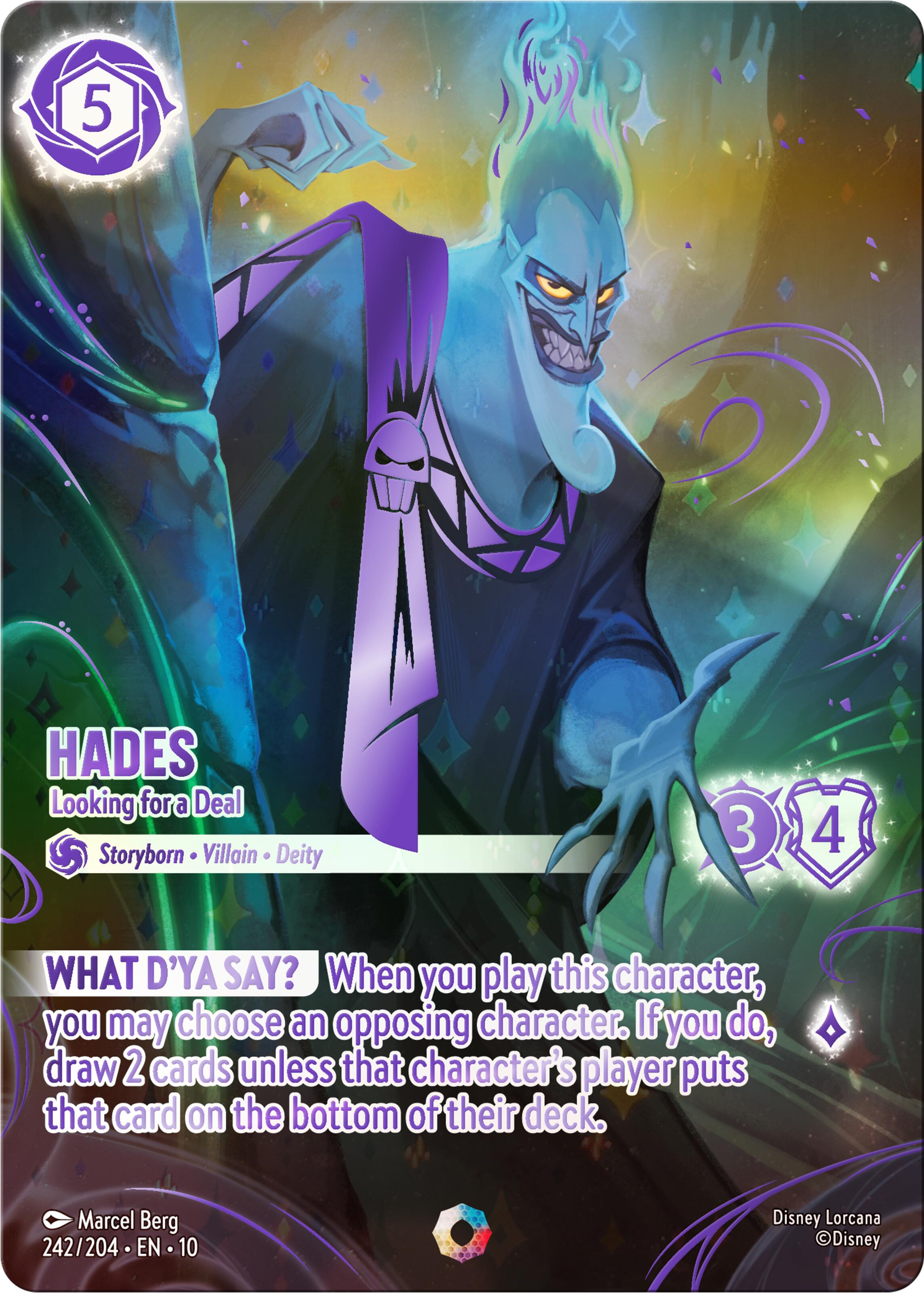 Hades - Looking for a Deal (Iconic) (242/204) [Whispers in the Well] | L.A. Mood Comics and Games