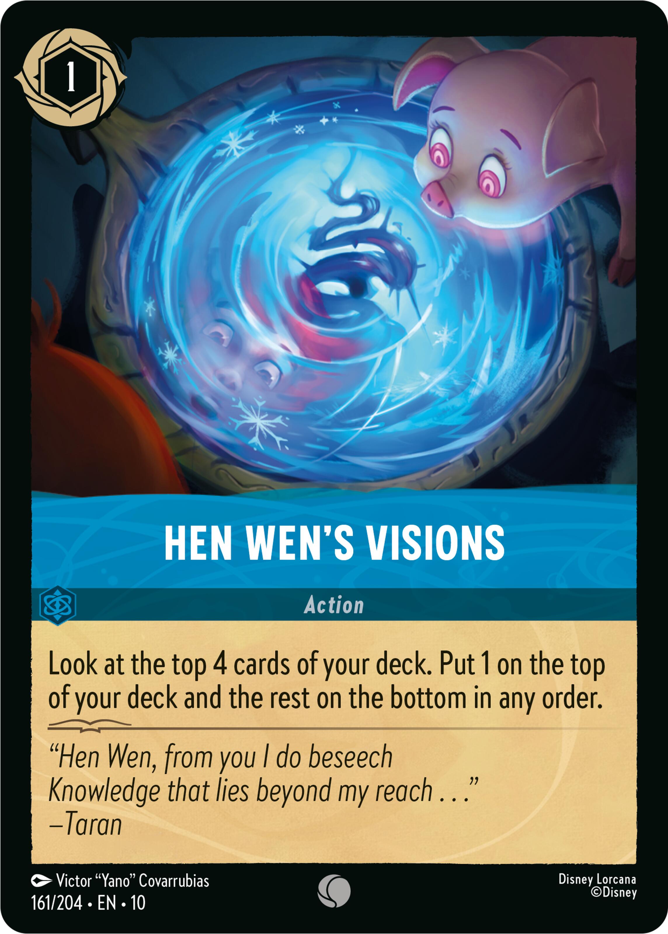 Hen Wen's Visions (161/204) [Whispers in the Well] | L.A. Mood Comics and Games