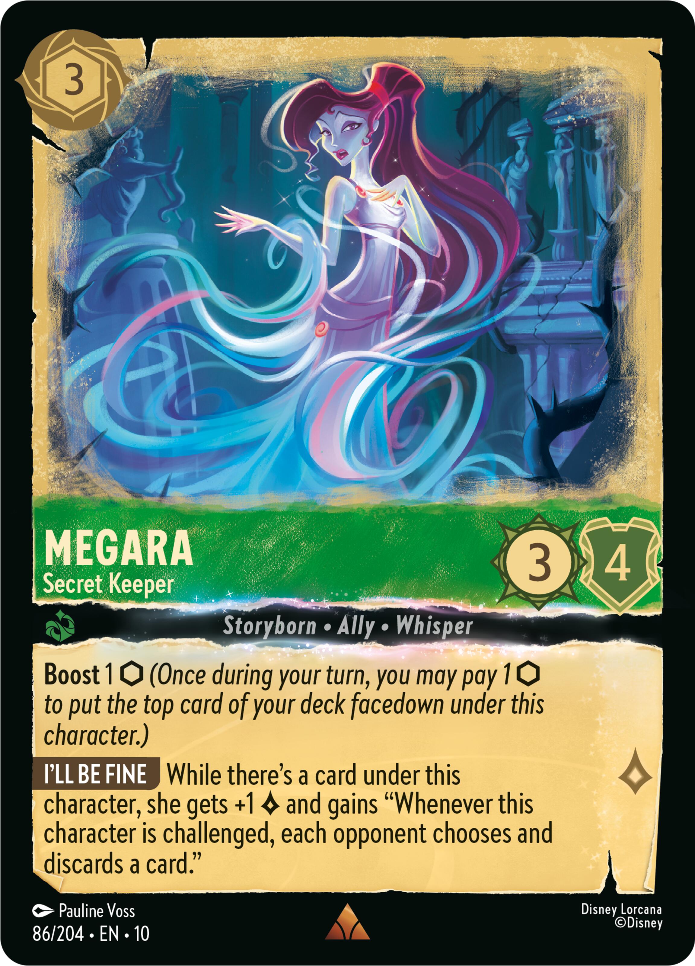 Megara - Secret Keeper (86/204) [Whispers in the Well] | L.A. Mood Comics and Games