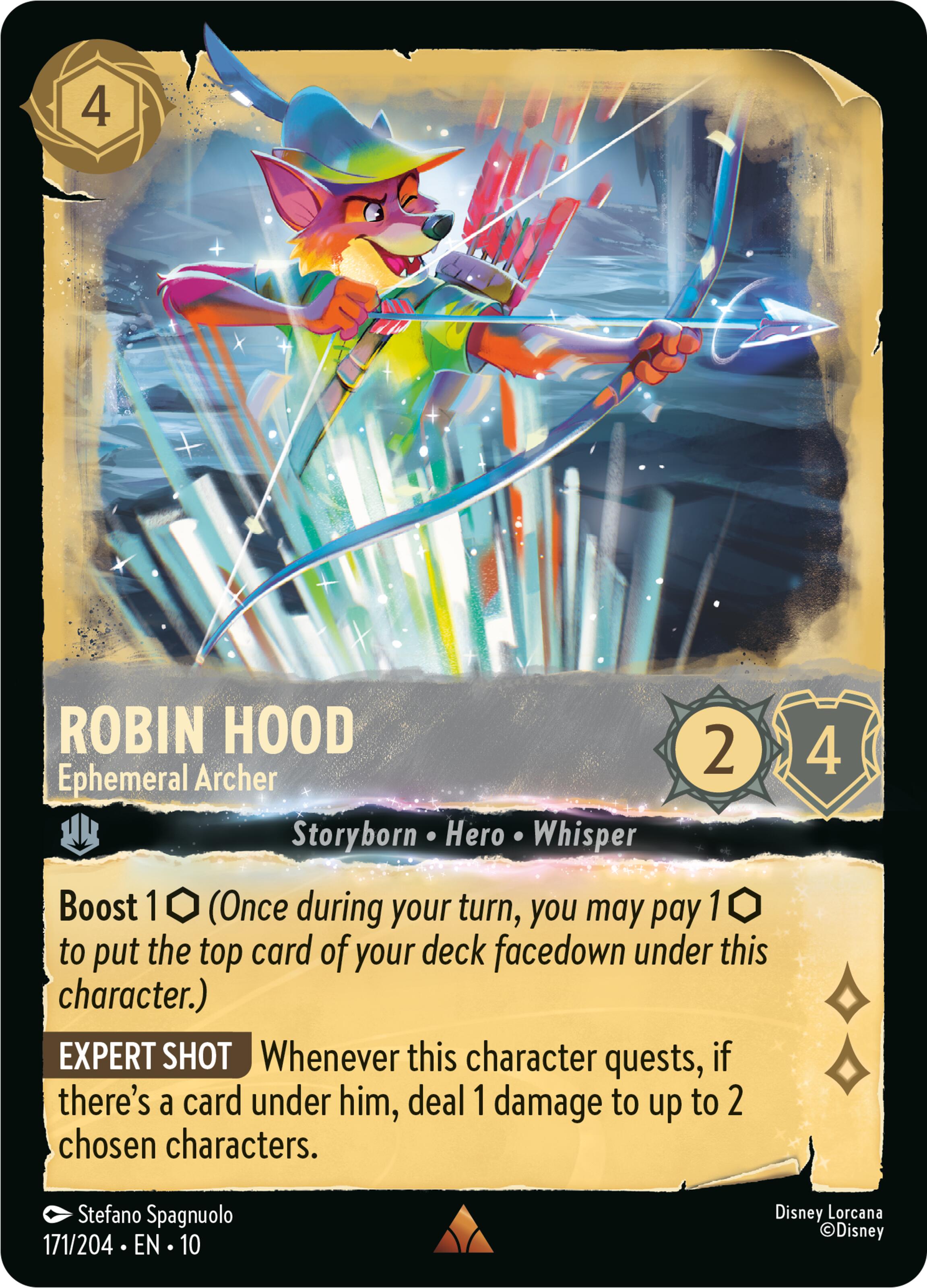 Robin Hood - Ephemeral Archer (171/204) [Whispers in the Well] | L.A. Mood Comics and Games