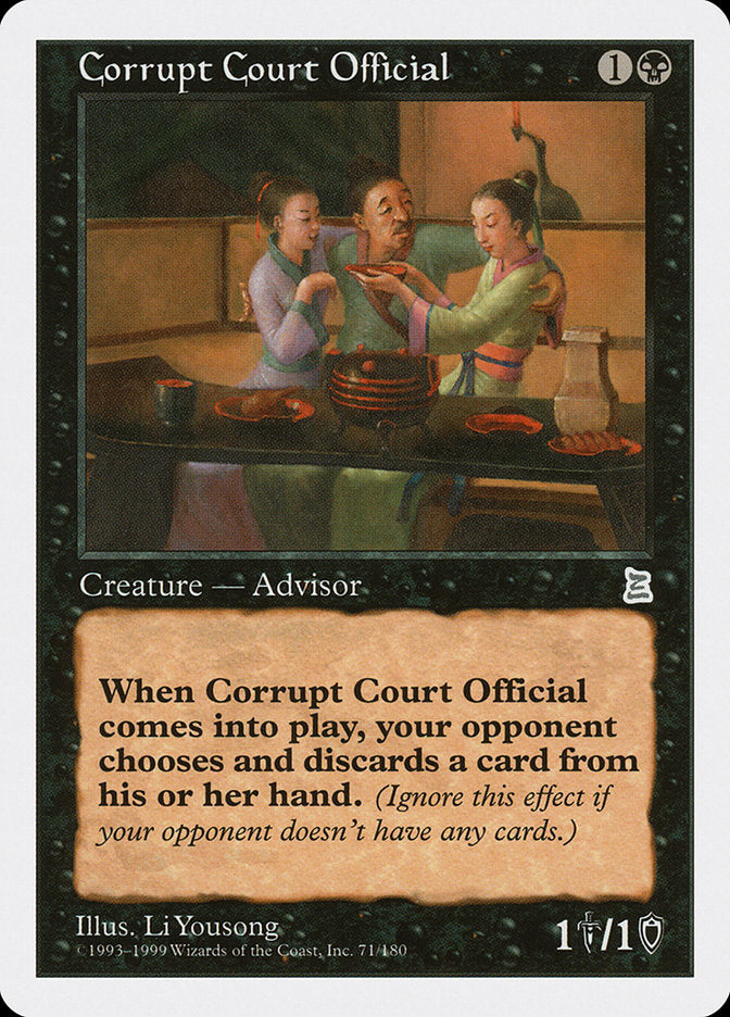 Corrupt Court Official [Portal Three Kingdoms] | L.A. Mood Comics and Games