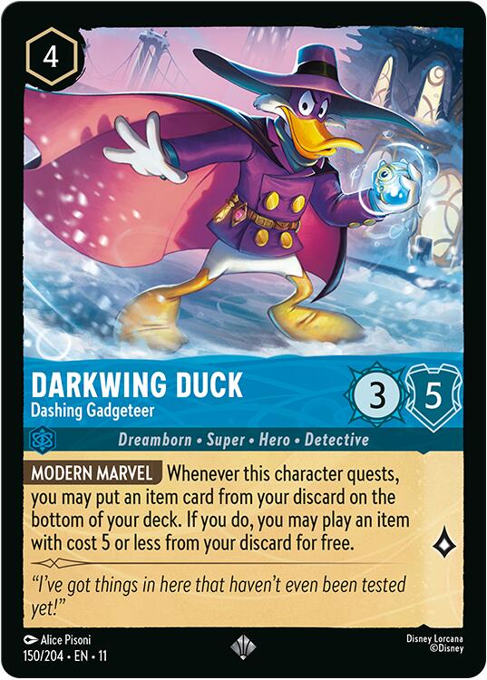 Darkwing Duck - Dashing Gadgeteer (150/204) [Winterspell] | L.A. Mood Comics and Games