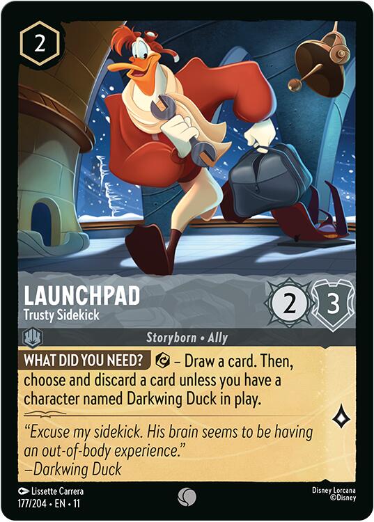 Launchpad - Trusty Sidekick (177/204) [Winterspell] | L.A. Mood Comics and Games