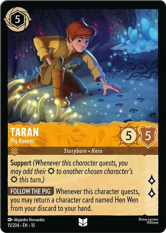 Taran - Pig Keeper (15/204) [Whispers in the Well] | L.A. Mood Comics and Games