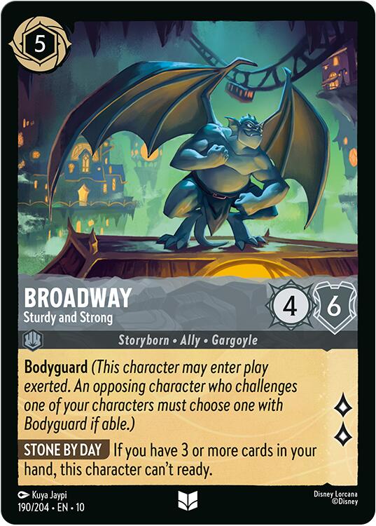 Broadway - Sturdy and Strong (190/204) [Whispers in the Well] | L.A. Mood Comics and Games