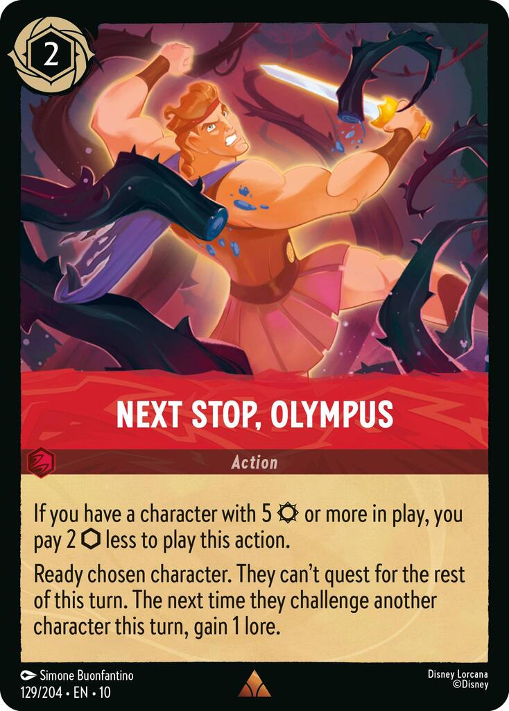 Next Stop, Olympus (129/204) [Whispers in the Well] | L.A. Mood Comics and Games