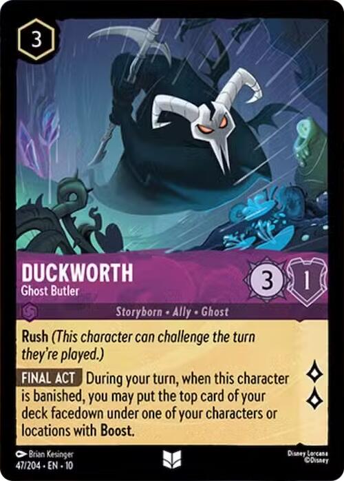Duckworth - Ghost Butler (47/204) [Whispers in the Well] | L.A. Mood Comics and Games