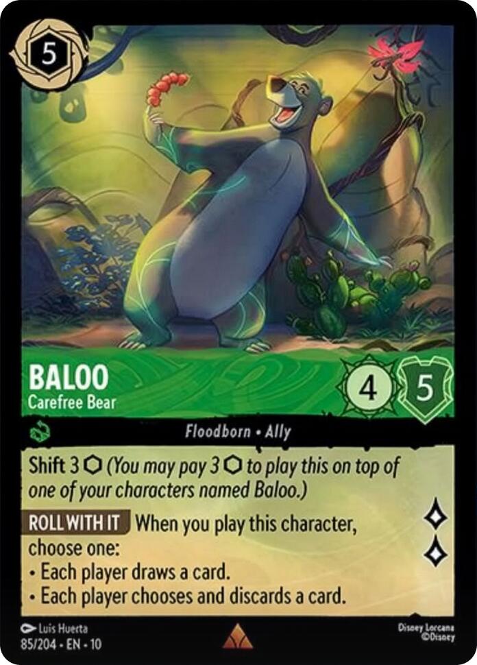 Baloo - Carefree Bear (85/204) [Whispers in the Well] | L.A. Mood Comics and Games