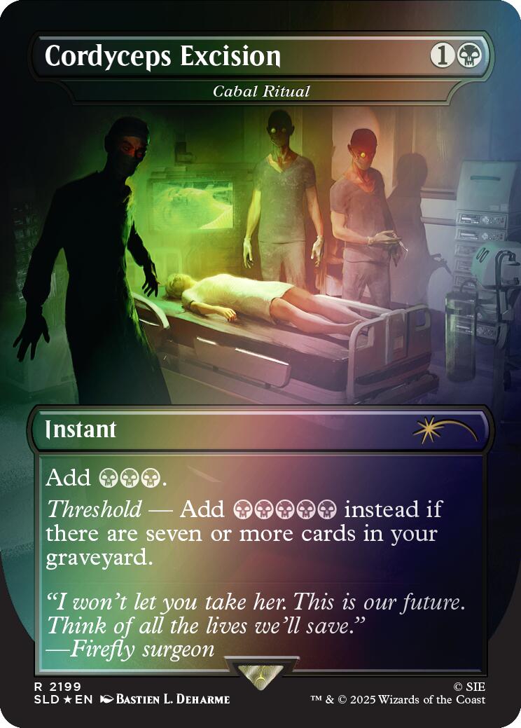 Cordyceps Excision - Cabal Ritual (Rainbow Foil) [Secret Lair Drop Series] | L.A. Mood Comics and Games