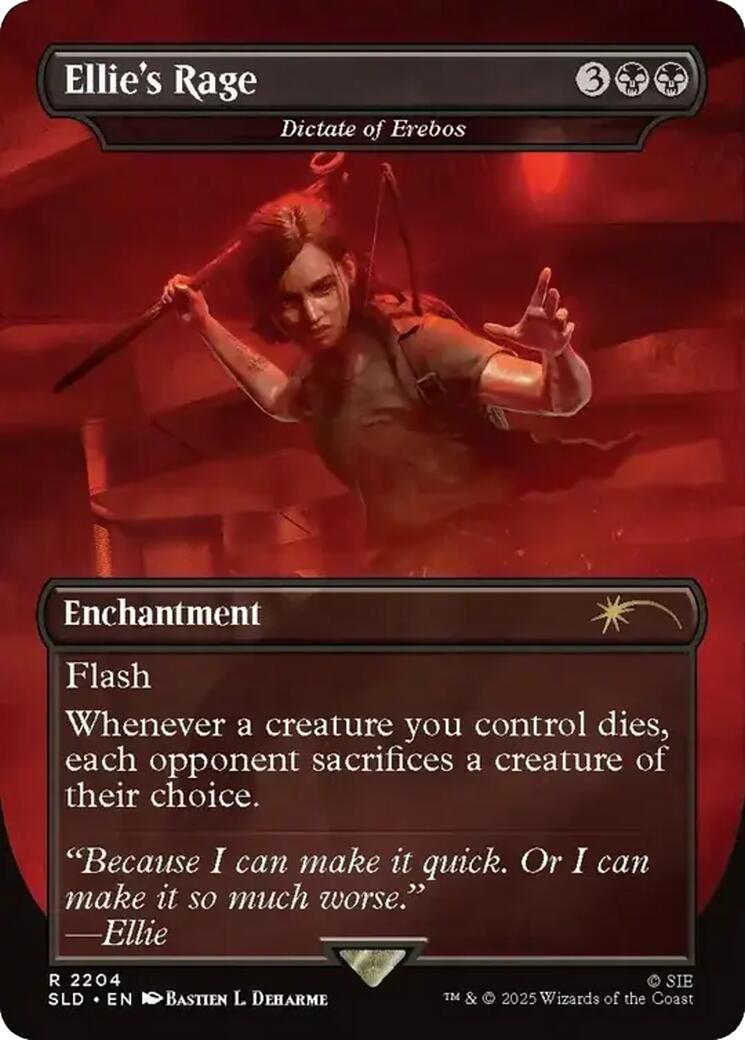 Ellie's Rage - Dictate of Erebos [Secret Lair Drop Series] | L.A. Mood Comics and Games