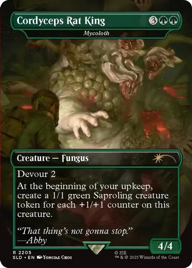 Cordyceps Rat King - Mycoloth [Secret Lair Drop Series] | L.A. Mood Comics and Games