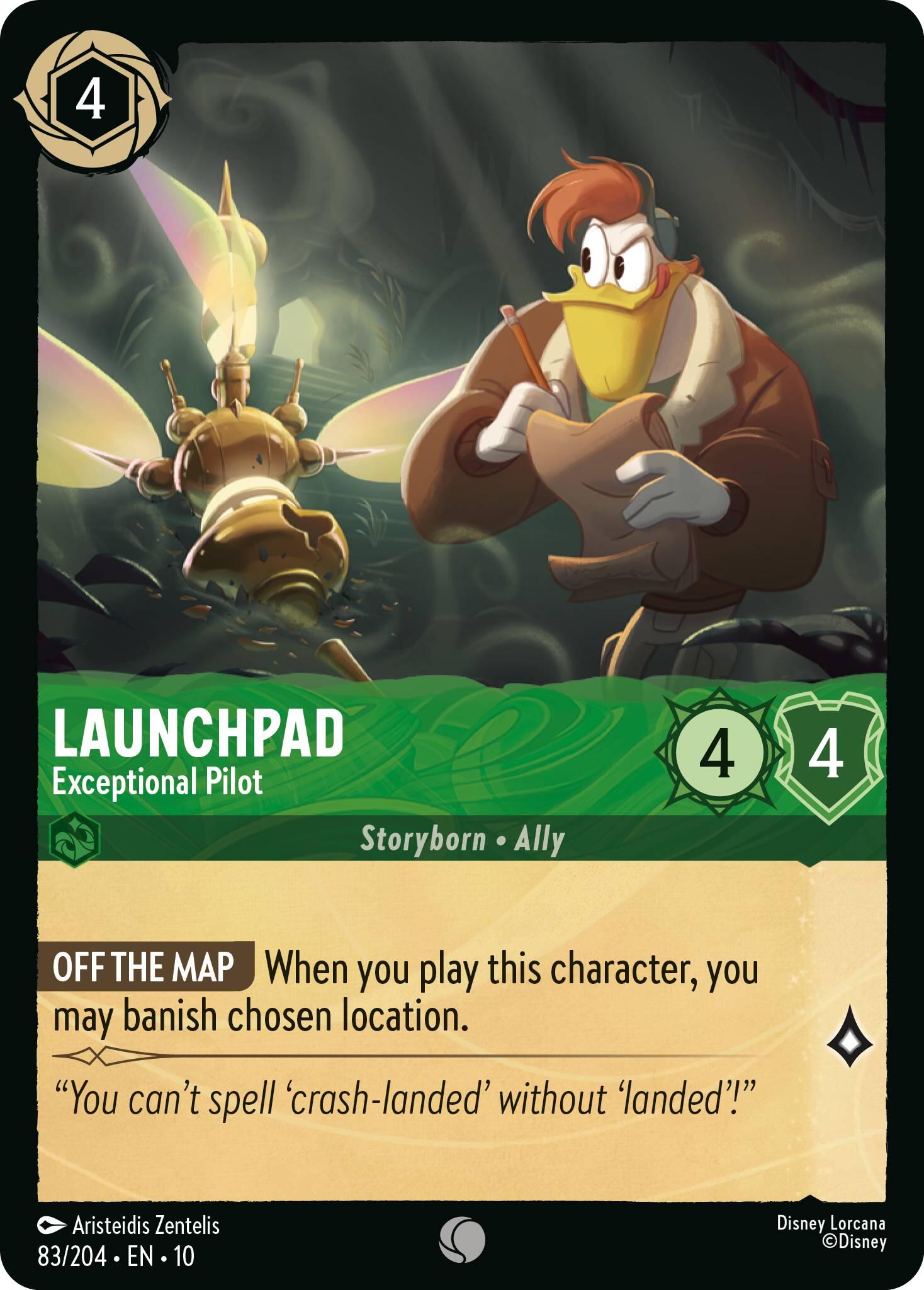 Launchpad - Exceptional Pilot (83/204) [Whispers in the Well] | L.A. Mood Comics and Games