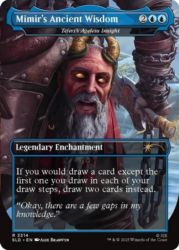 Mimir's Ancient Wisdom - Teferi's Ageless Insight [Secret Lair Drop Series] | L.A. Mood Comics and Games
