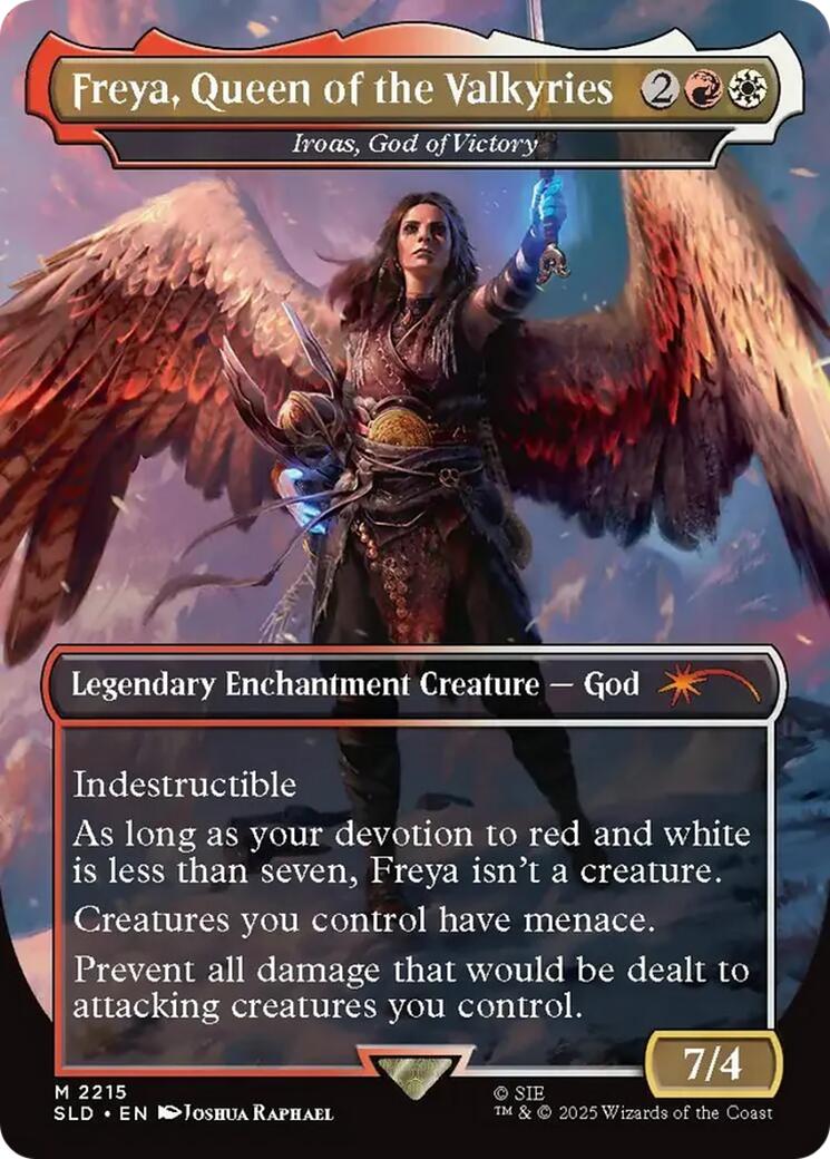 Freya, Queen of the Valkyries - Iroas, God of Victory [Secret Lair Drop Series] | L.A. Mood Comics and Games