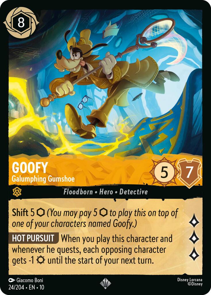 Goofy - Galumphing Gumshoe (24/204) [Whispers in the Well] | L.A. Mood Comics and Games