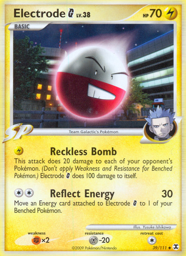 Electrode G (39/111) [Platinum: Rising Rivals] | L.A. Mood Comics and Games