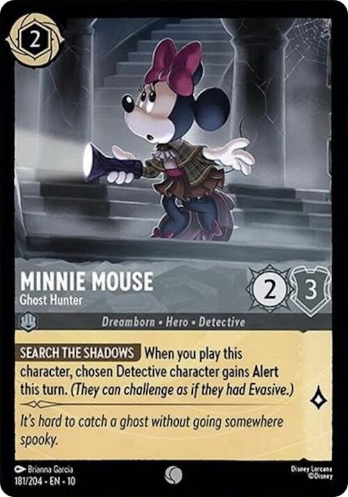 Minnie Mouse - Ghost Hunter (181/204) [Whispers in the Well] | L.A. Mood Comics and Games