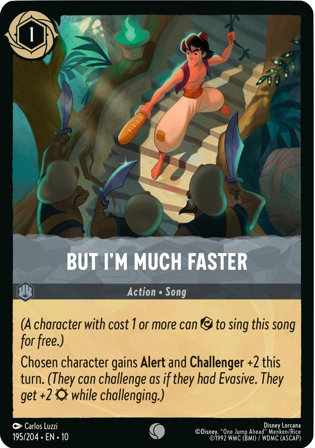 But I'm Much Faster (195/204) [Whispers in the Well] | L.A. Mood Comics and Games