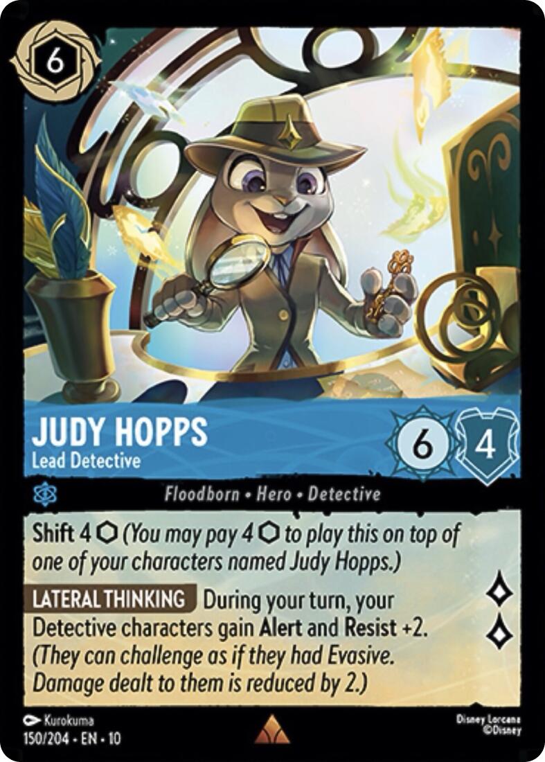 Judy Hopps - Lead Detective (150/204) [Whispers in the Well] | L.A. Mood Comics and Games
