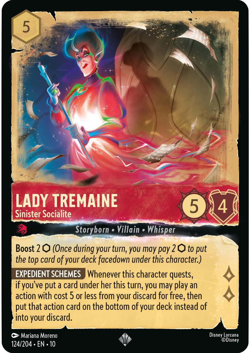Lady Tremaine - Sinister Socialite (124/204) [Whispers in the Well] | L.A. Mood Comics and Games