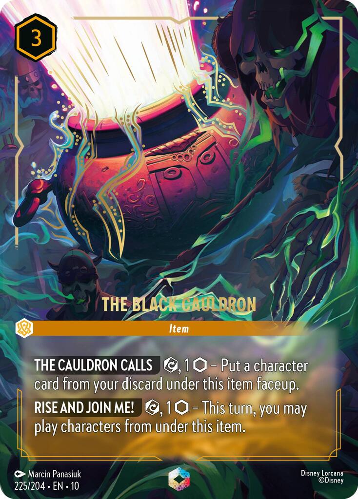 The Black Cauldron (Enchanted) (225/204) [Whispers in the Well] | L.A. Mood Comics and Games