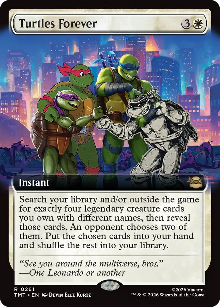 Turtles Forever (Extended Art) [Teenage Mutant Ninja Turtles] | L.A. Mood Comics and Games