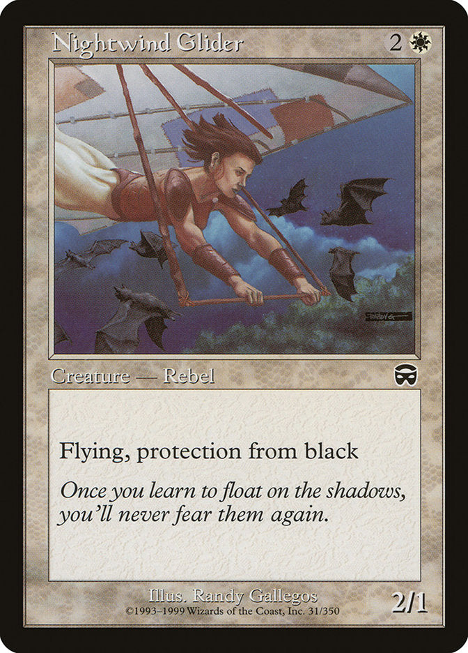 Nightwind Glider [Mercadian Masques] | L.A. Mood Comics and Games
