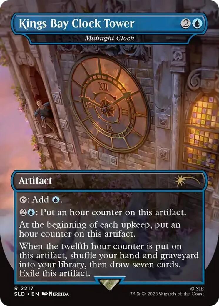 Kings Bay Clock Tower - Midnight Clock [Secret Lair Drop Series] | L.A. Mood Comics and Games