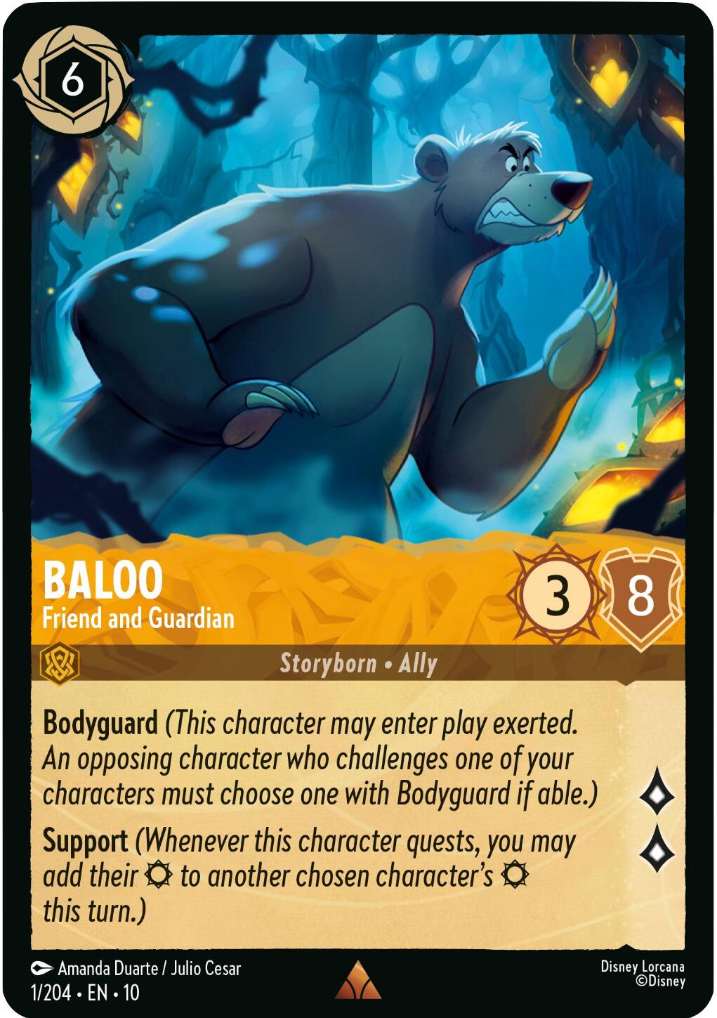 Baloo - Friend and Guardian (1/204) [Whispers in the Well] | L.A. Mood Comics and Games