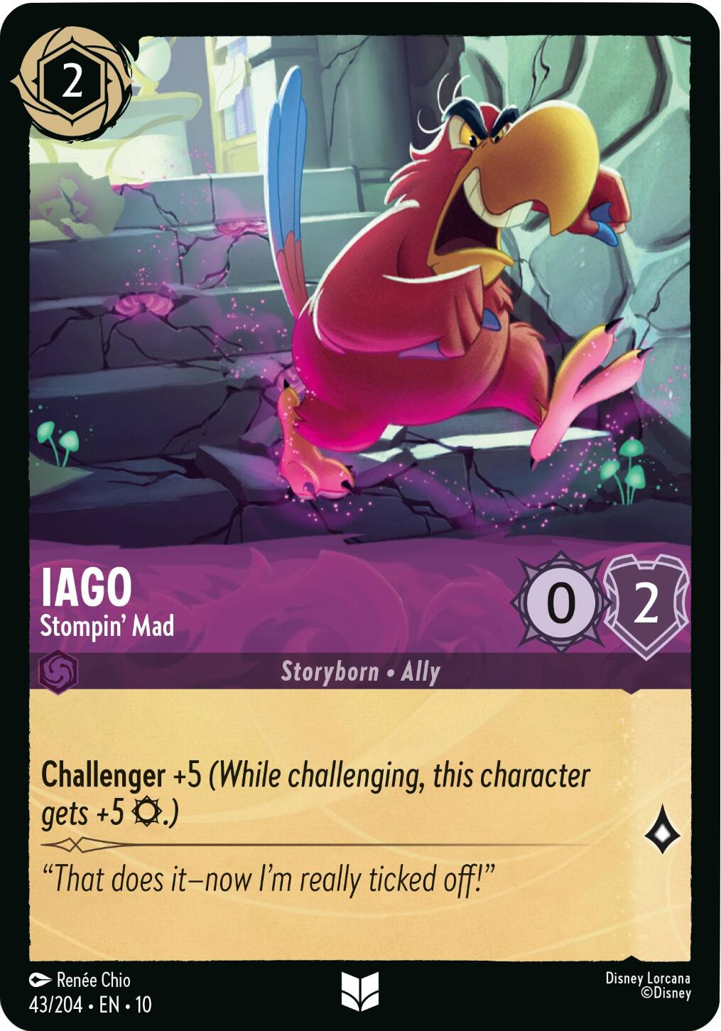 Iago - Stompin' Mad (43/204) [Whispers in the Well] | L.A. Mood Comics and Games