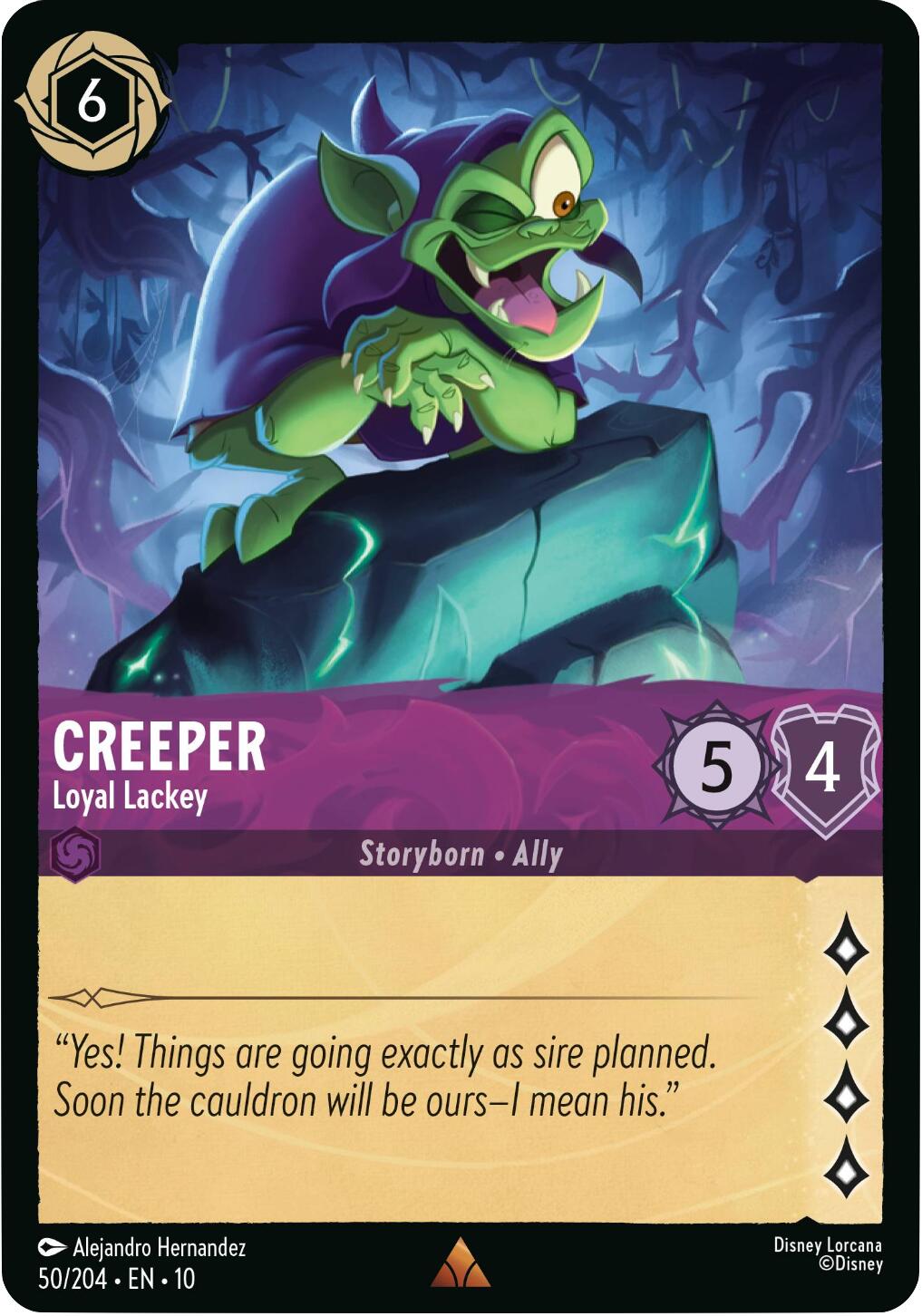 Creeper - Loyal Lackey (50/204) [Whispers in the Well] | L.A. Mood Comics and Games