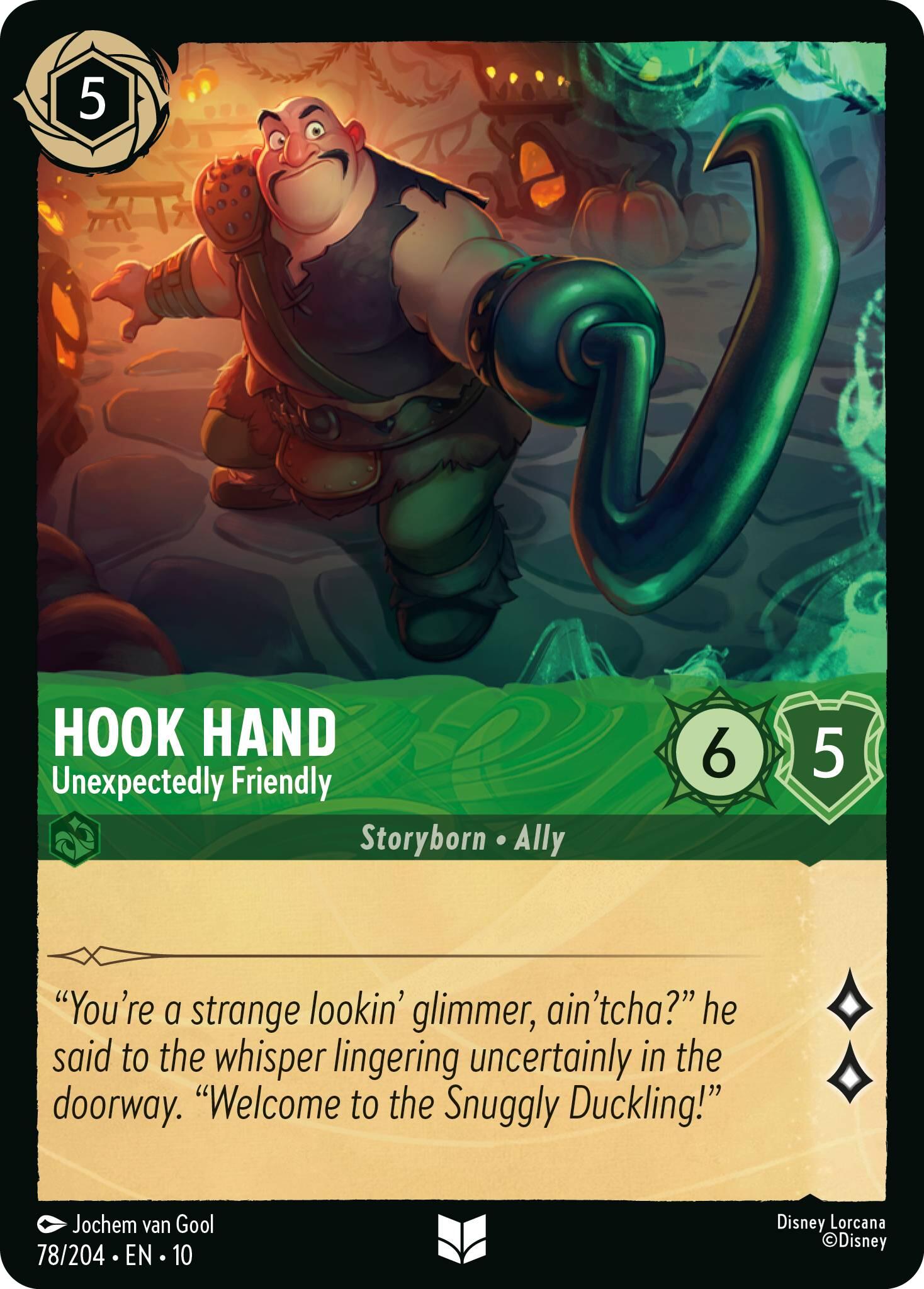Hook Hand - Unexpectedly Friendly (78/204) [Whispers in the Well] | L.A. Mood Comics and Games