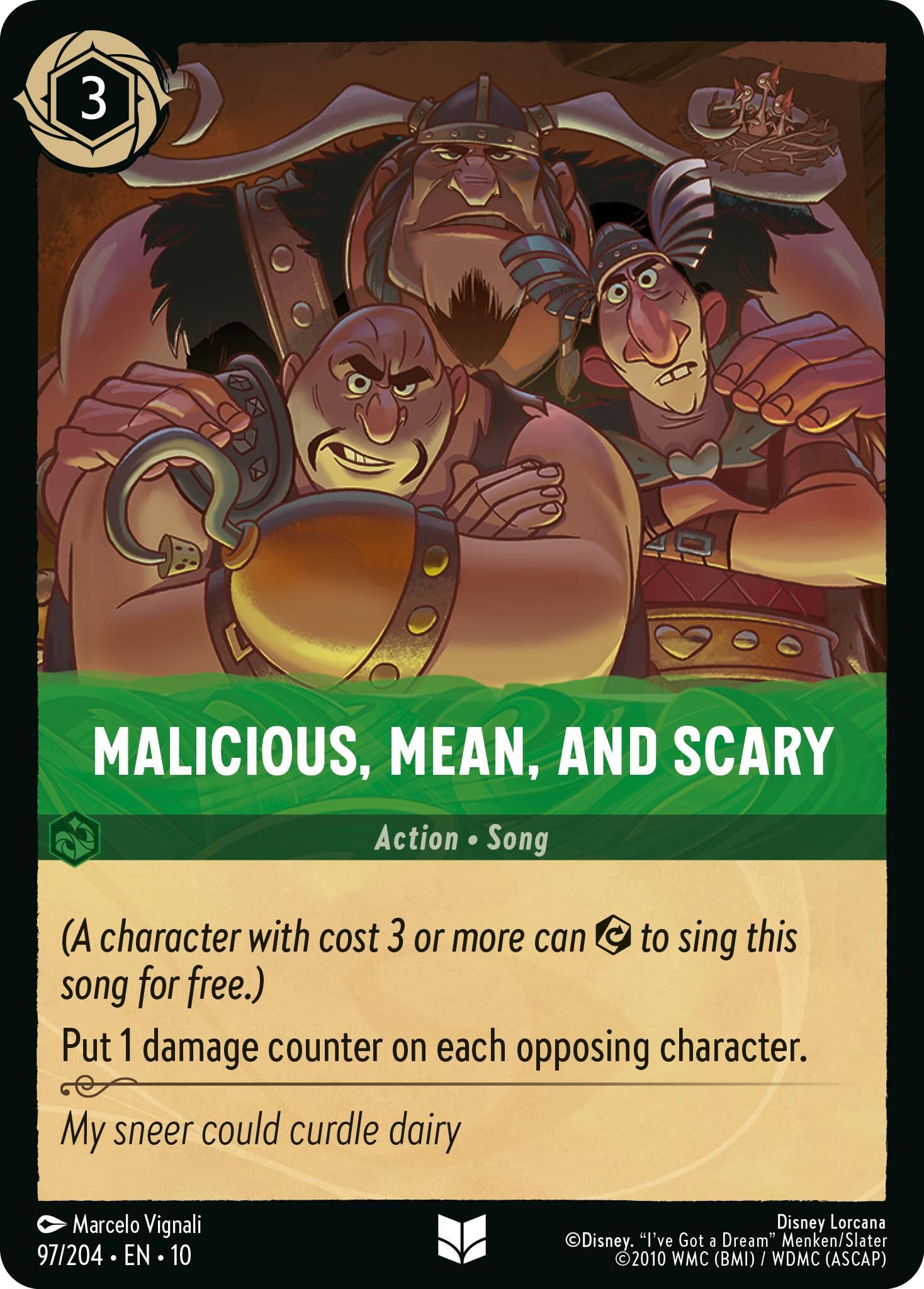 Malicious, Mean, and Scary (97/204) [Whispers in the Well] | L.A. Mood Comics and Games