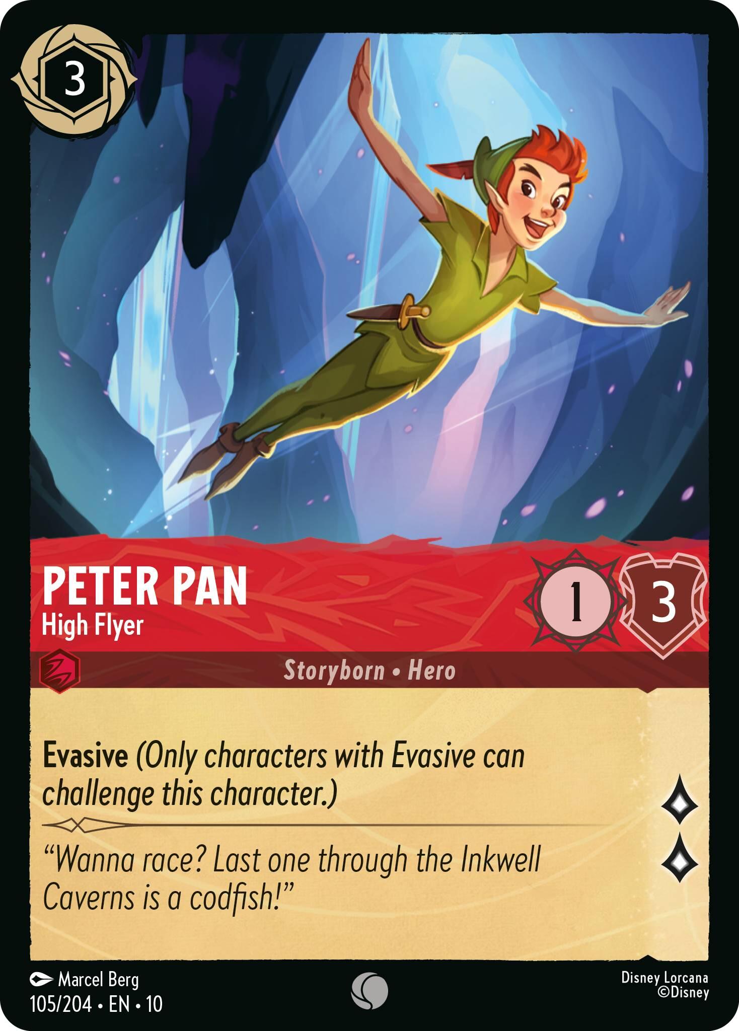 Peter Pan - High Flyer (105/204) [Whispers in the Well] | L.A. Mood Comics and Games