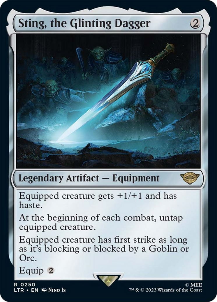 Sting, the Glinting Dagger [The Lord of the Rings: Tales of Middle-Earth] | L.A. Mood Comics and Games