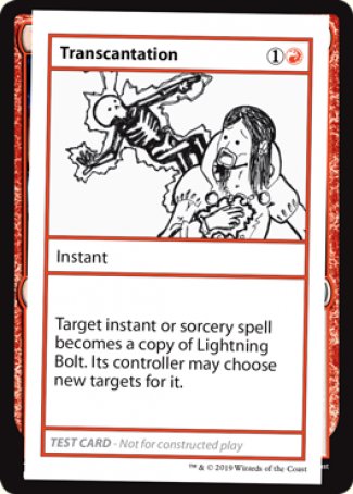 Transcantation (2021 Edition) [Mystery Booster Playtest Cards] | L.A. Mood Comics and Games