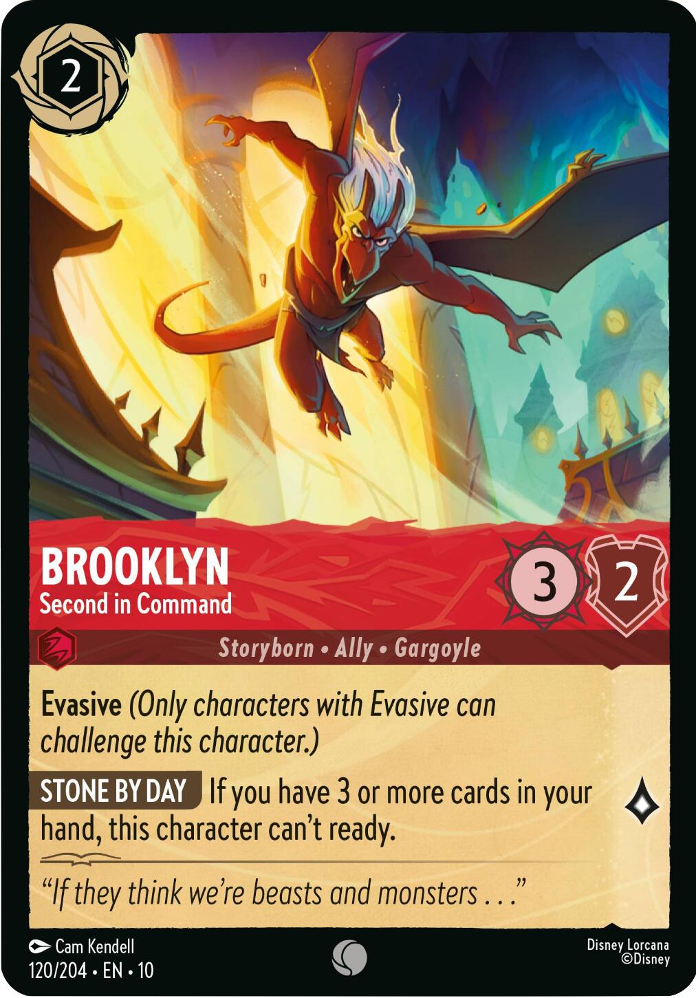 Brooklyn - Second in Command (120/204) [Whispers in the Well] | L.A. Mood Comics and Games