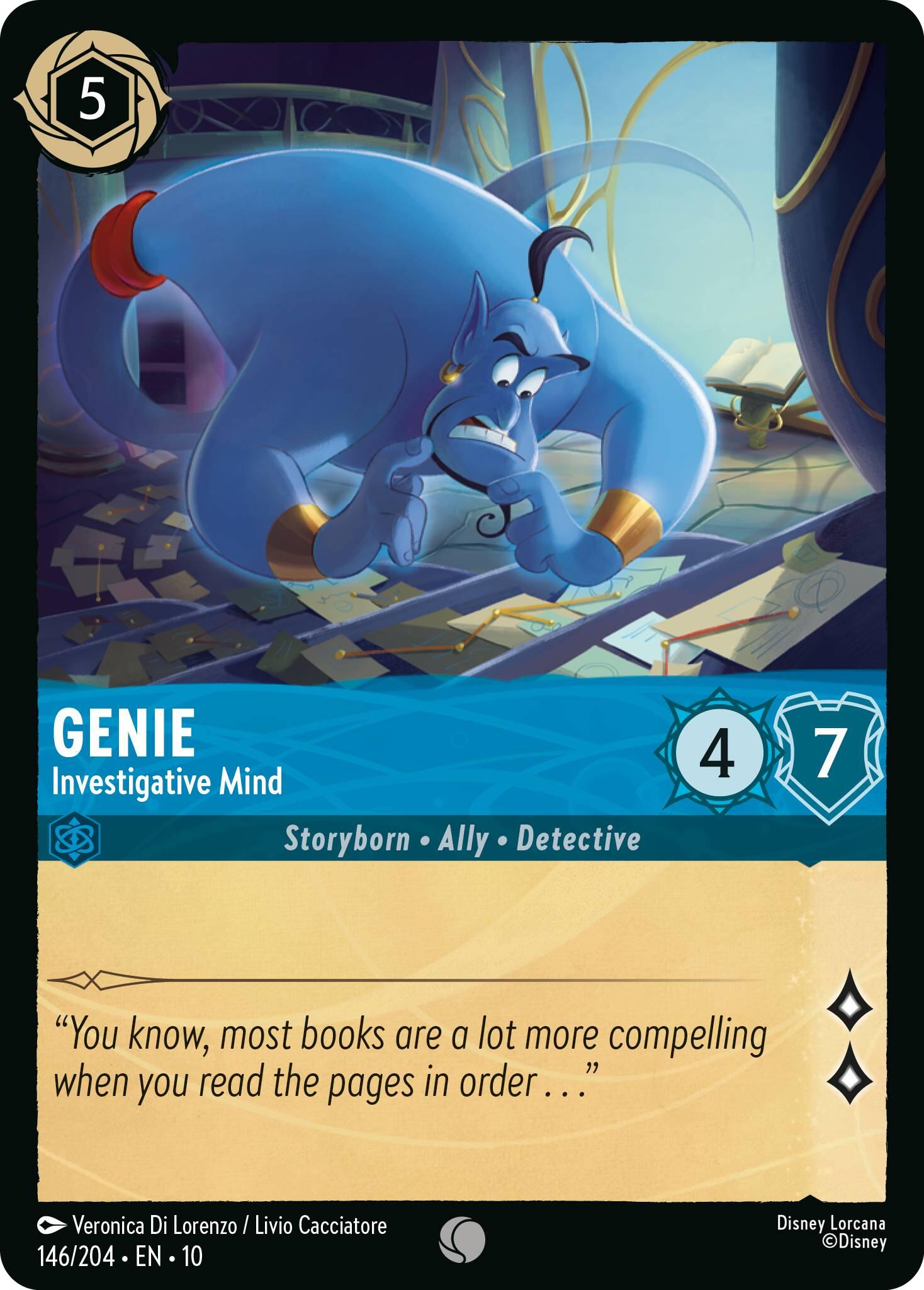Genie - Investigative Mind (146/204) [Whispers in the Well] | L.A. Mood Comics and Games